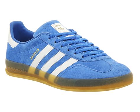 adidas gazelle blue indoor|Adidas originals gazelle indoor blue.